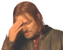 boromir_facepalm emote for Discord