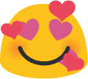 cutehearteyes emote for Discord