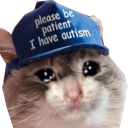 SadCatAutism emote for Discord
