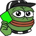 Pepe_CardGreen emote for Discord