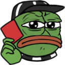 Pepe_CardRed emote for Discord
