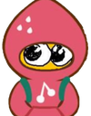 StrawberryShy emote for Discord