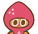 StrawberryNervous emote for Discord