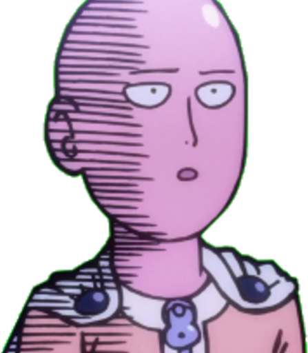 SaitamaDamnIT emote for Discord