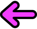 arrowpink_left emote for Discord