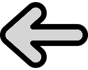 arrowgrey_left emote for Discord