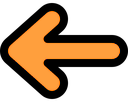arroworange_left emote for Discord