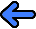 arrowblue_left emote for Discord