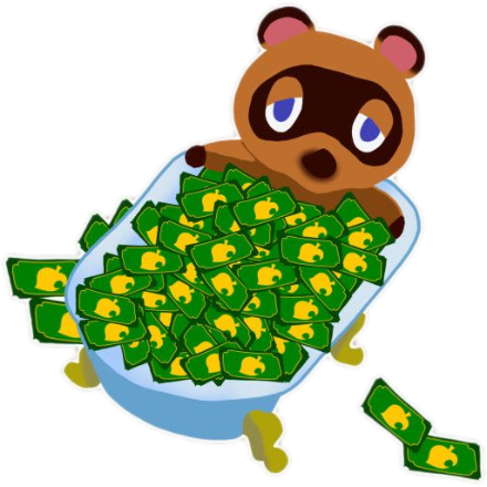NookMoneyTub emote for Discord