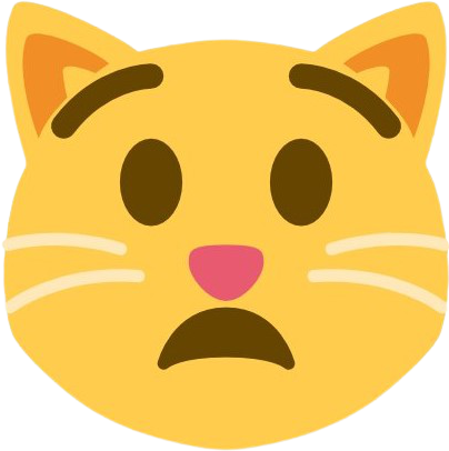 fearful_cat emote for Discord