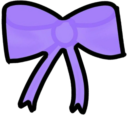 Centered_blackoutlinebow emote for Discord
