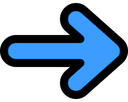 arrowblue emote for Discord