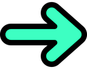 arrowturquoise emote for Discord