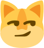 cat_smirk emote for Discord