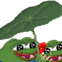PepeLoveLeaf emote for Discord