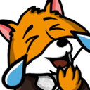 FoxmanROFL emote for Discord
