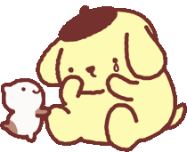 pompompurin_crying emote for Discord