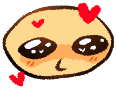 Stares_Cutely emote for Discord