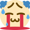uwu_clown_in_pain emote for Discord