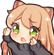 catgirl_uppies emote for Discord