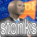 stonks emote for Discord