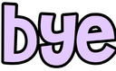bye_theqts emote for Discord