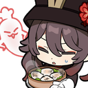 HuTao_Suspicious emote for Discord