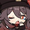 HuTao_Yawn emote for Discord