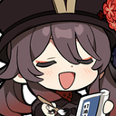 HuTao_Notes emote for Discord
