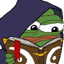 Pepe_Spell_Book emote for Discord