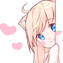 catgirl_peek emote for Discord