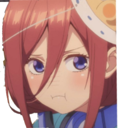 MikuPout emote for Discord