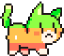 Cat_Rainbow_Glitch emote for Discord