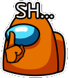 Shhhhhhhhhh_AmongUs emote for Discord