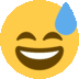 SweatSmileRickroll emote for Discord