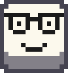 pixel_emoji_nerd emote for Discord
