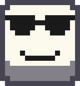 pixel_emoji_sunglasses emote for Discord