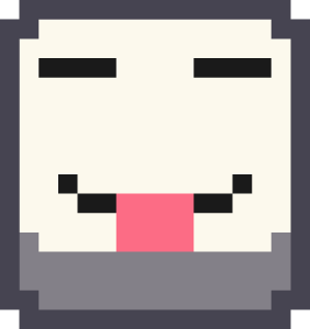 pixel_emoji_stuck_out_tongue_closed_eyes emote for Discord