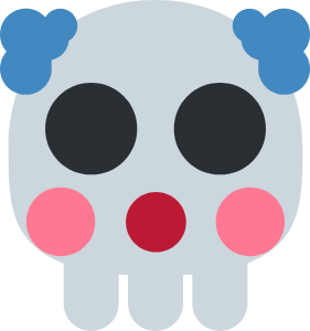 clownskull emote for Discord