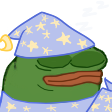 Pepe_Sleep emote for Discord