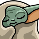 Grogu_zzz emote for Discord