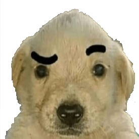 Dog_wait emote for Discord