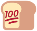 bread100 emote for Discord