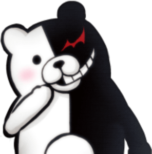 monokuma_huh emote for Discord