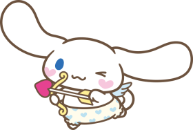 cinnamonroll_as_cupid emote for Discord