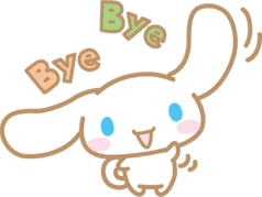 Cinnamonroll_bye_bye emote for Discord