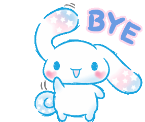 Cinnamonroll_bye emote for Discord