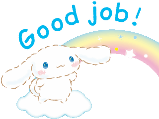 Cinnamonrol_goodjob emote for Discord