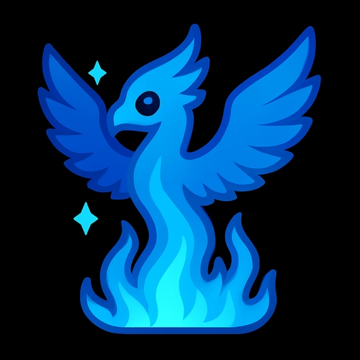 BlueTwilightPhoenix emote for Discord