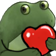 worryLove emote for Discord